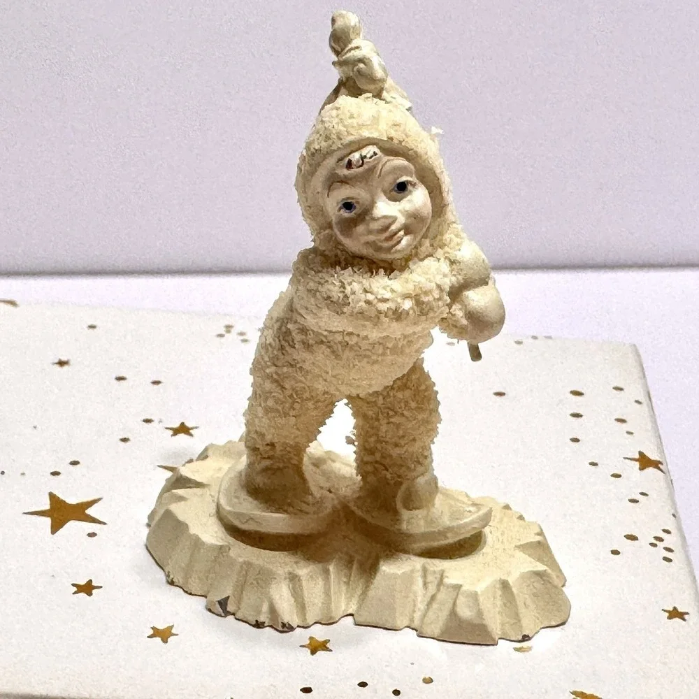 Dept. 56 Snowbabies Hand Painted Pewter 